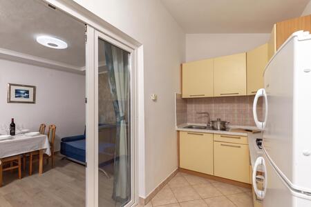 Kitchen and dining area