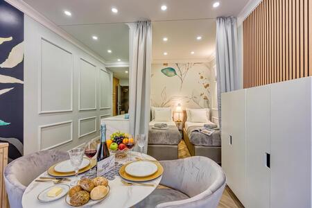 Living and dining room