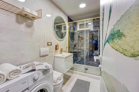 Bathroom with shower