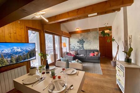 Living and dining room