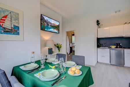 Cucina e zona pranzo