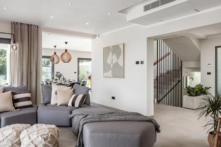 Living and dining room