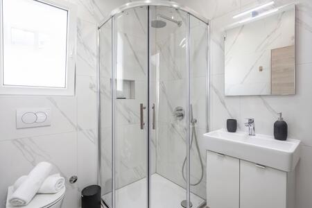 Bathroom with shower