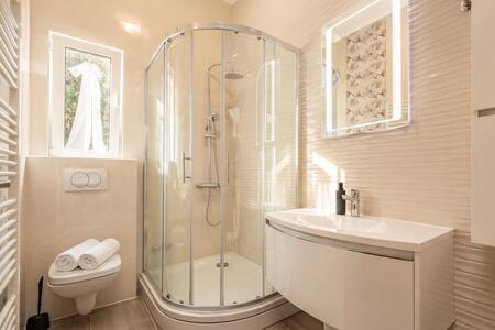 Bathroom with shower
