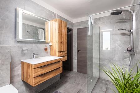 Baño con ducha