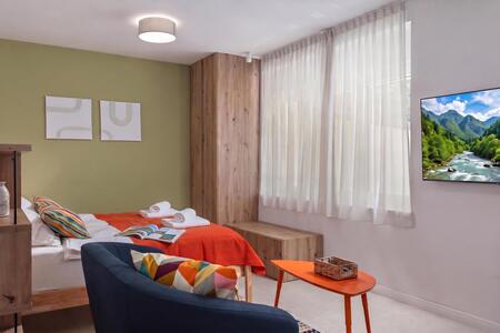 Living and dining room