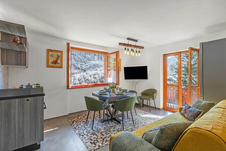 Living and dining room
