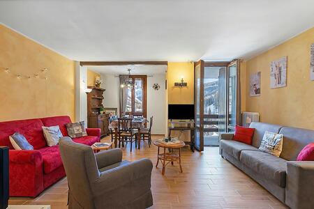 Living and dining room