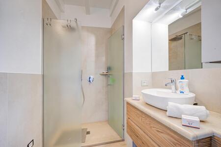 Bathroom with shower