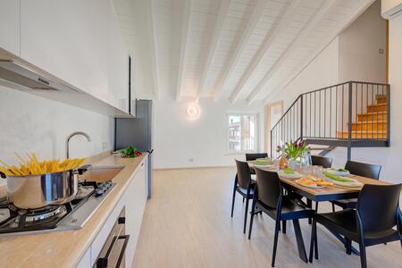Cocina y comedor