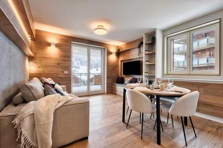 Living and dining room