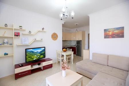 Living and dining room