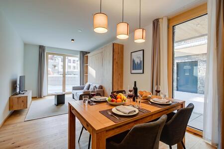Living and dining room