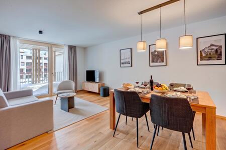 Living and dining room