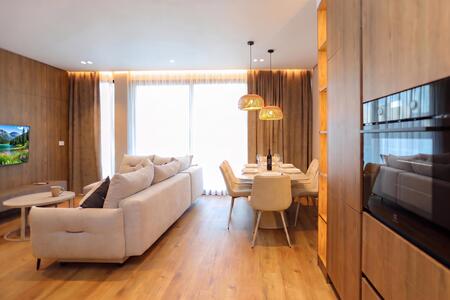 Living and dining room