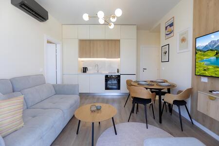 Living and dining room