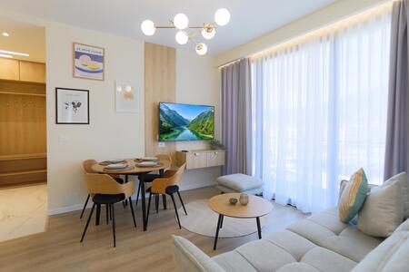 Living and dining room
