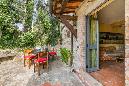 Salle à manger extérieure