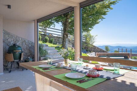 Zona de comedor al aire libre