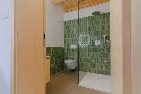 Badezimmer mit Dusche