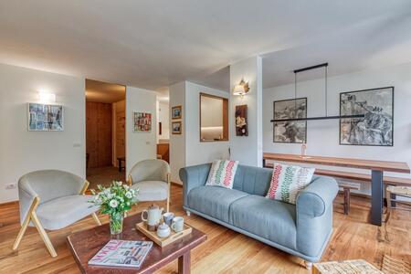 Living and dining room