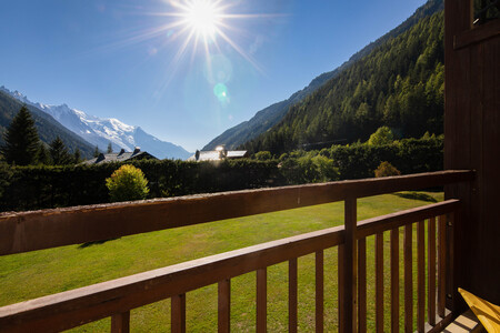 Vista dal balcone