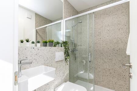 Baño con ducha