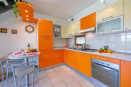 Cucina e zona pranzo