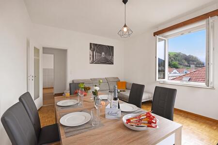 Living and dining room