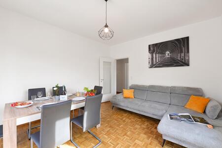 Living and dining room