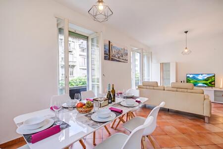 Living and dining room