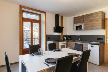 Cucina e zona pranzo