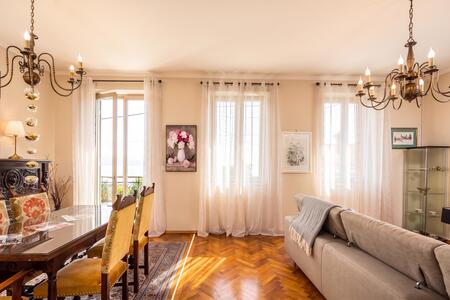 Living and dining room