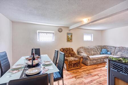 Living and dining room