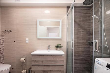Bathroom with shower