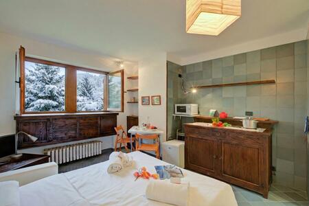 Living and dining room