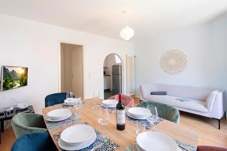 Living and dining room
