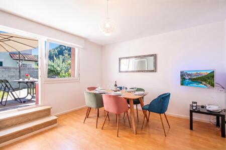 Living and dining room