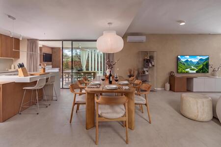 Dining area